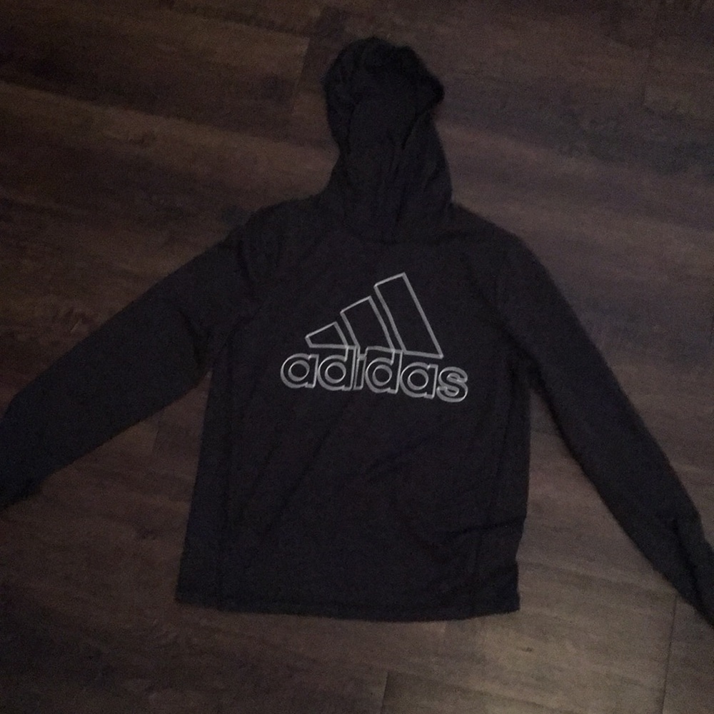 Kids Adidas hooded sweatshirt and matching pants